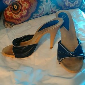My mom's vintage: Candie's purple heels
